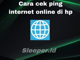 Cek Ping Internet Online di HP